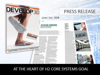 H2 Core Systems is featured in the June/July 2026 issue of the international trade publication DEVELOP3D. As part of our collaboration with Siemens Communications, an article about H2 Core Systems and our engineering processes has been published. The feature provides insights into our work and highlights how modern digital engineering tools help us design, customize and implement complex hydrogen systems efficiently.